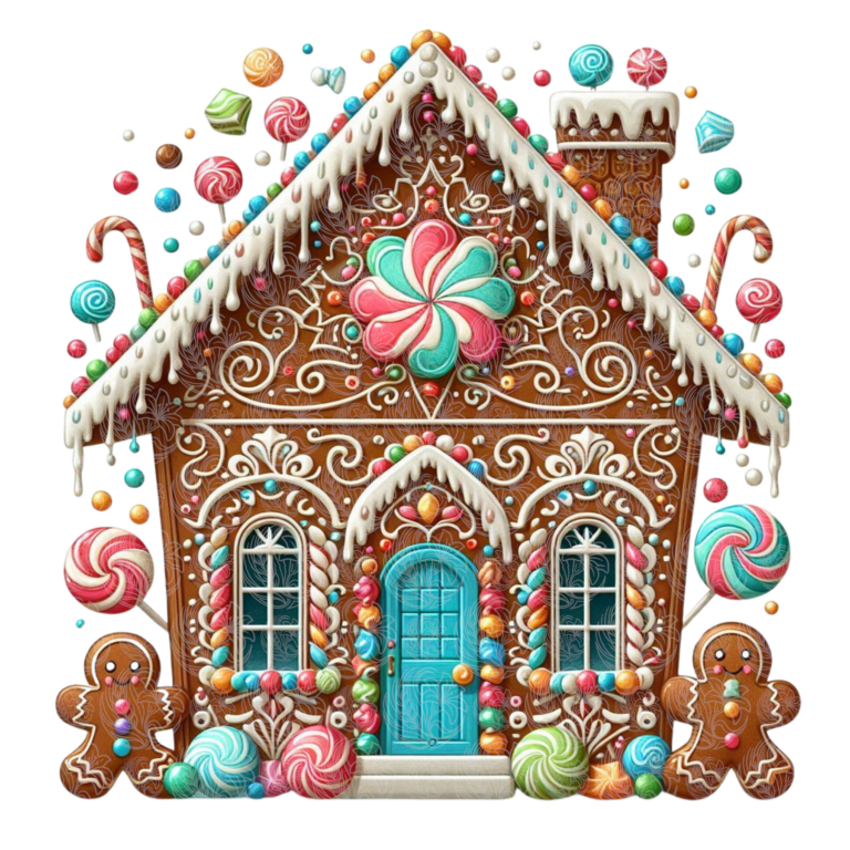 Whimsical Gingerbread House – GBH20575